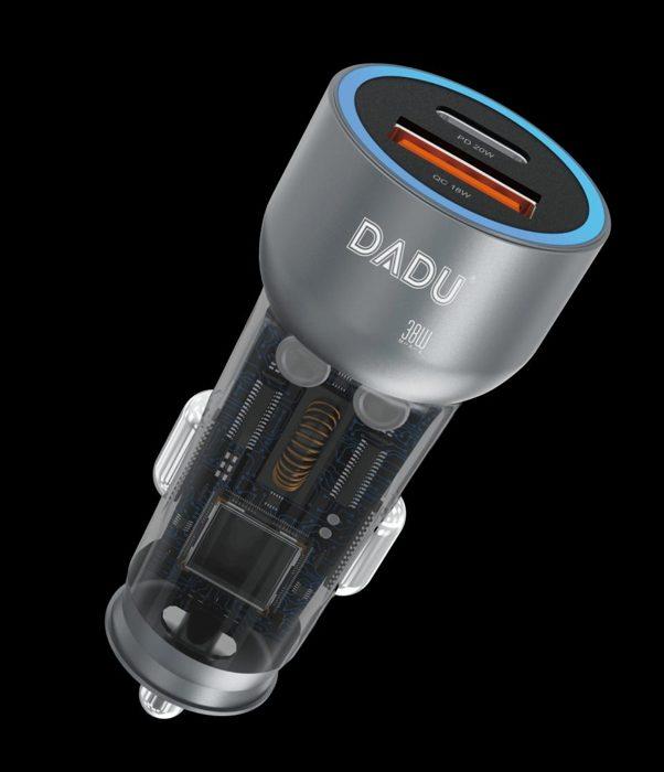 DADU DC-148 Zinc Alloy 85W car charger