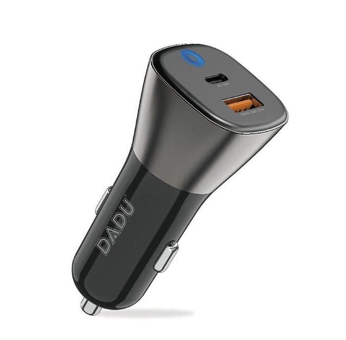 DADU DC-149 Zinc Alloy 55W PD+QC car charger