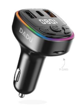 DADU DC-191A 2USB+C MP3 car charger