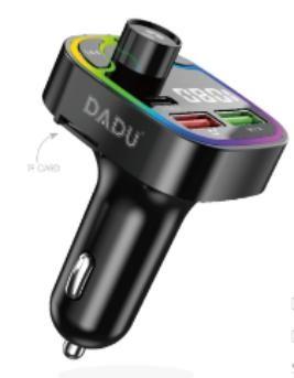 DADU DC-192A PD+2USB+T F MP3 car charger