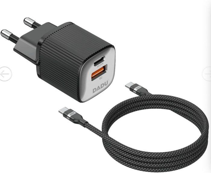 DADU DC-369 GaN PD+QC 25W CE charger