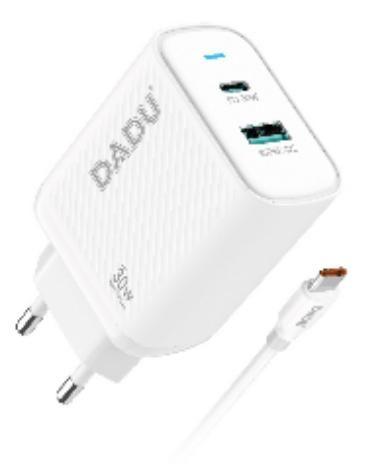 DADU DC-603 30W PD+QC PD Super Fast Sam Mi And Oppo PD , Oppo charger