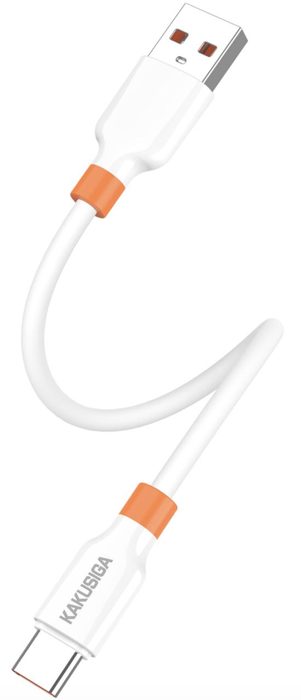 KAKUSIGA KSC-1024 fast charging two-color silicone cable (Lightning) (L=0.25m)
