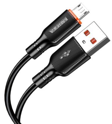 KAKUSIGA KSC-1032 smart charging data cable (Lightning) (1M) (Separated packing) MOQ 1000PCS/Carton Per Color