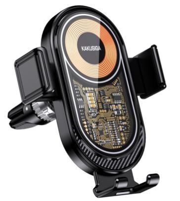 KAKUSIGA KSC-1061 transparent wireless charging air outlet car holder