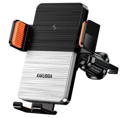 KAKUSIGA KSC-1187 wireless fast charging car holder (air outlet)