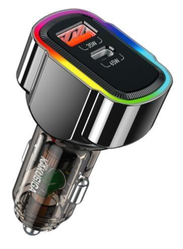 KAKUSIGA KSC-1209 100W dual-port (1C1A) car charger