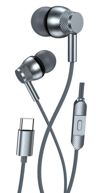 KAKUSIGA KSC-1316 Type-C universal digital earphone with mic(1.2m)