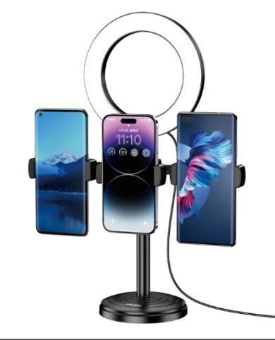 KAKUSIGA KSC-1514 three-position fill-light Live broadcast desktop stand