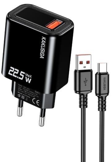 KAKUSIGA KSC-1652 22.5W Private Model Charger Set (EU) Lightning