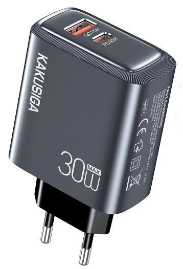 KAKUSIGA KSC-1673 PD30W+QC3.0 Private Model Large Charger (EU)