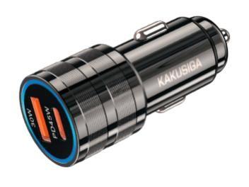 KAKUSIGA KSC-2003 75W dual-port car charger