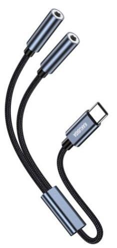 KAKUSIGA KSC-2602 AUX audio cable (Type-C to 3.5+3.5)