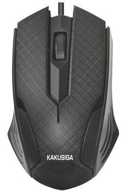 KAKUSIGA KSC-357 three-button optical mouse