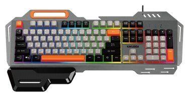 KAKUSIGA KSC-869 Wired Metal Backlit Gaming Keyboard (English Version)