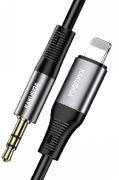 KAKUSIGA KSC-891 silicone digital audio conversion cable (3.5mm-Lightning)