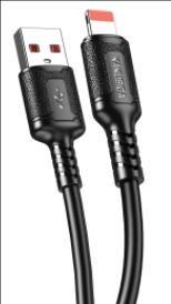 KAKUSIGA KSC-984 silicone charging data cable (Lightning)