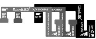 QianLi Front Face Module Extension Flex cable X/11 /12 series