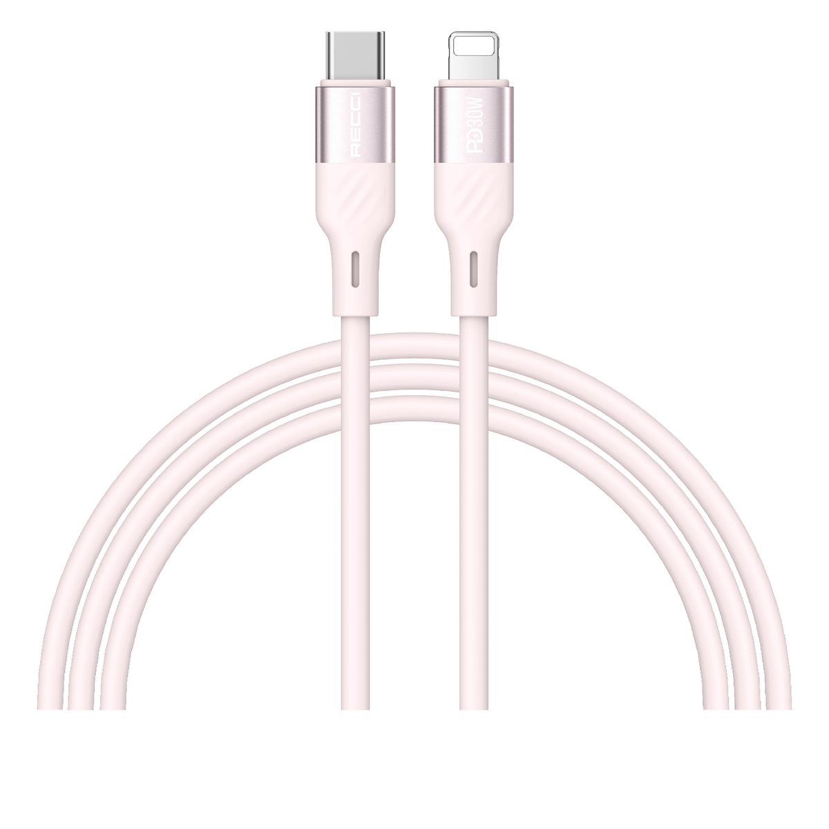 RECCI RS22CL PD30W Fast charging silicone data cable