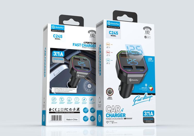 SOLOFFER C245 PD Car charger