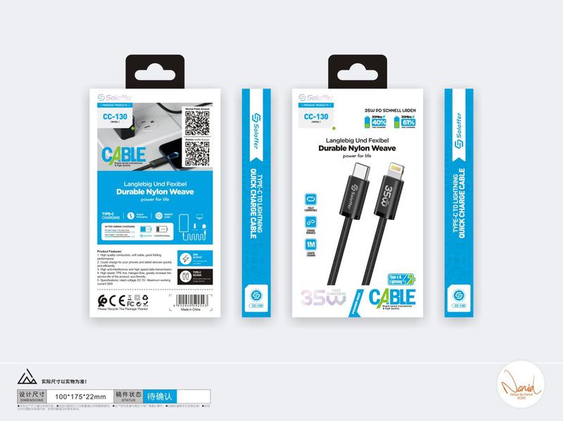SOLOFFER CC-130 USB data cable