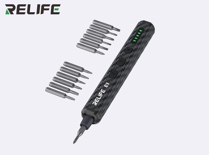 RELIFE E1 Carbon fiber electric screwdriver set