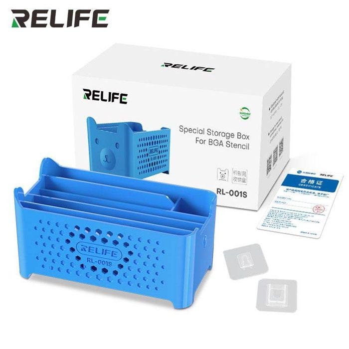 RELIFE RL-001S Tin- planting net storage box/Blue