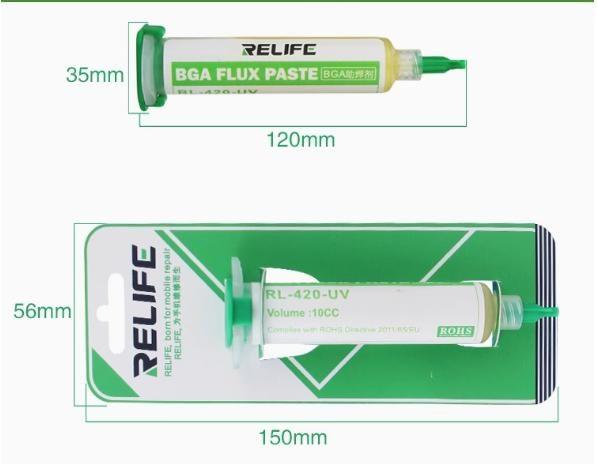 RELIFE RL-420-UV BGA flux / 0CC