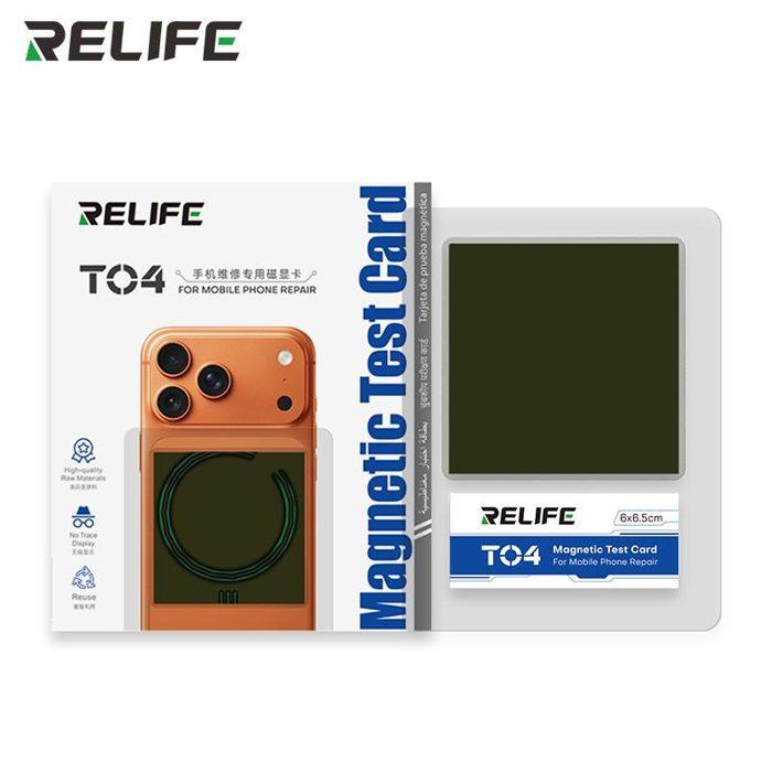 RELIFE TO4 Magnetic Card for Mobile Phone Repair