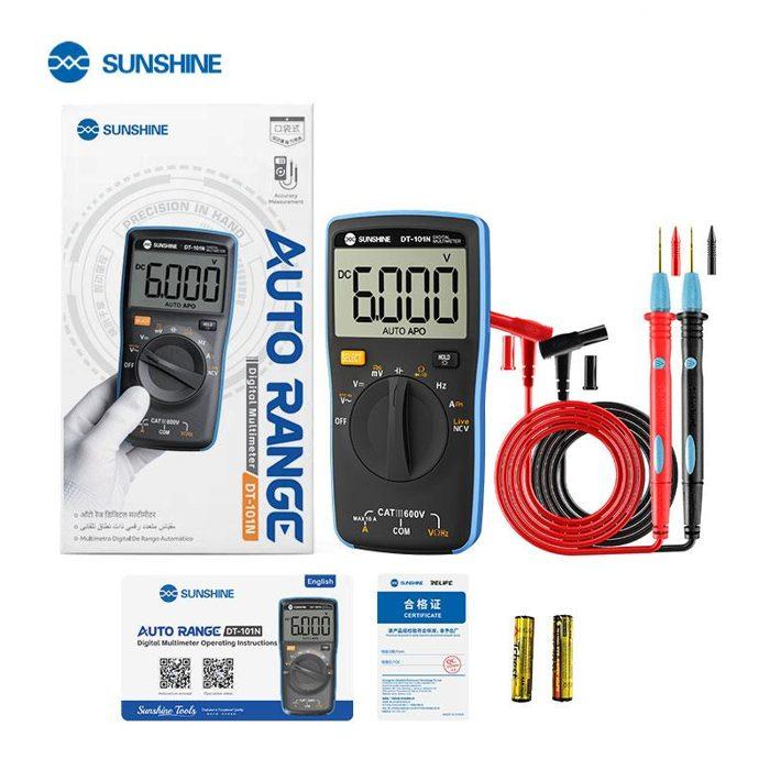 SUNSHIN DT-101N Auto- ranging Multimeter/Pocket-Sized