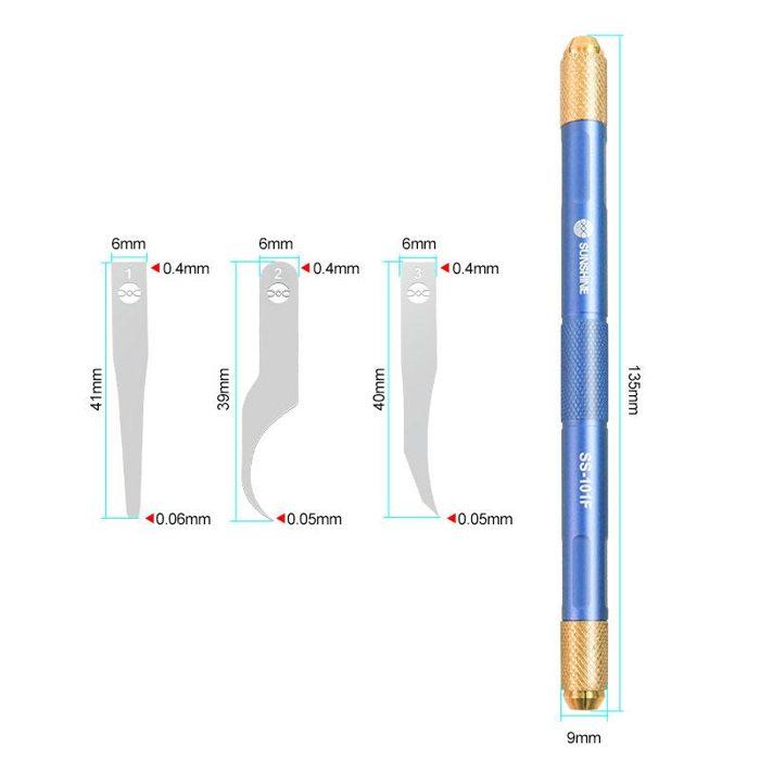 SUNSHINE SS-101F Chip Repair Premium Blade Set
