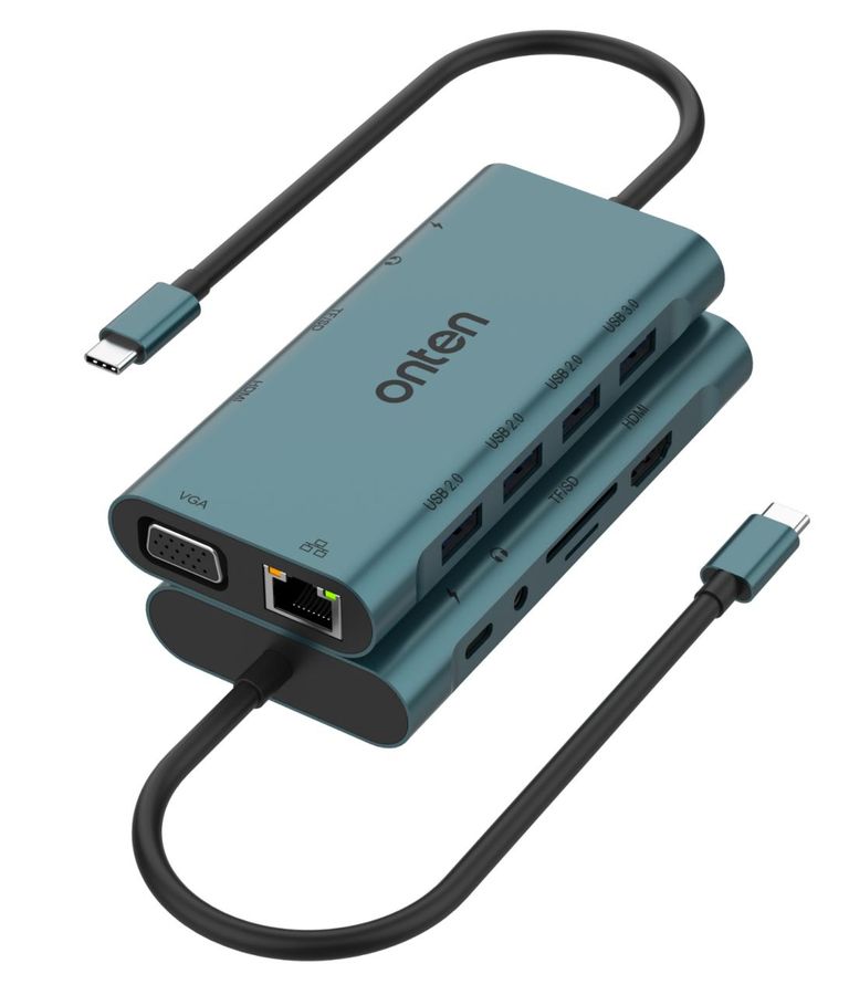 ONTEN OTN-9591A 11-in-1 USB-C HUB DocKing Station