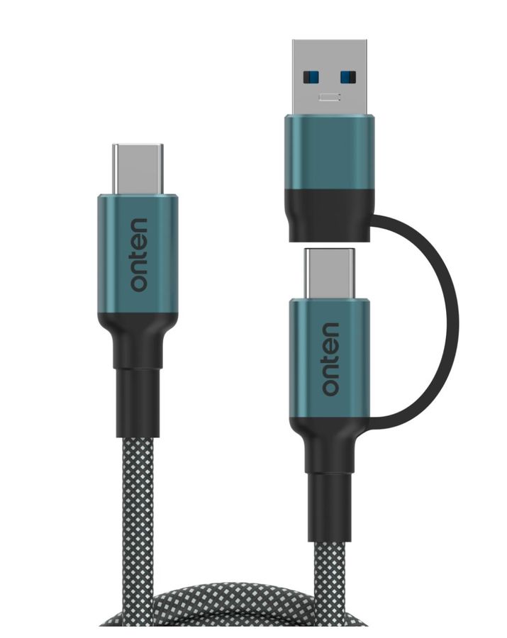 ONTEN OTN-CC205 10G 2-in-1 USB-A+C to C cable