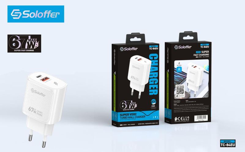 SOLOFFER TC-84 c-c Wall charger